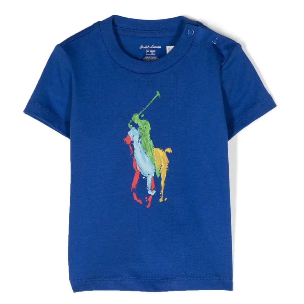 Ralph Lauren Pony polo-print T-shirt with gift box